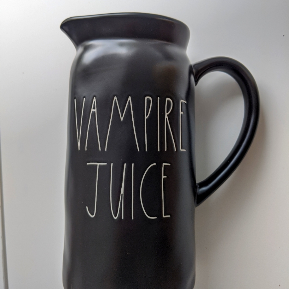 Rae Dunn Vampire Juice pitcher